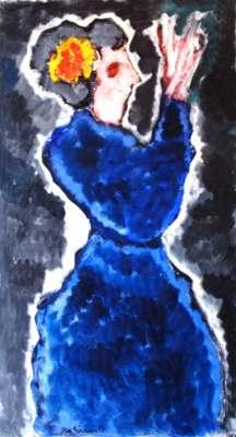 Flamenco danseres